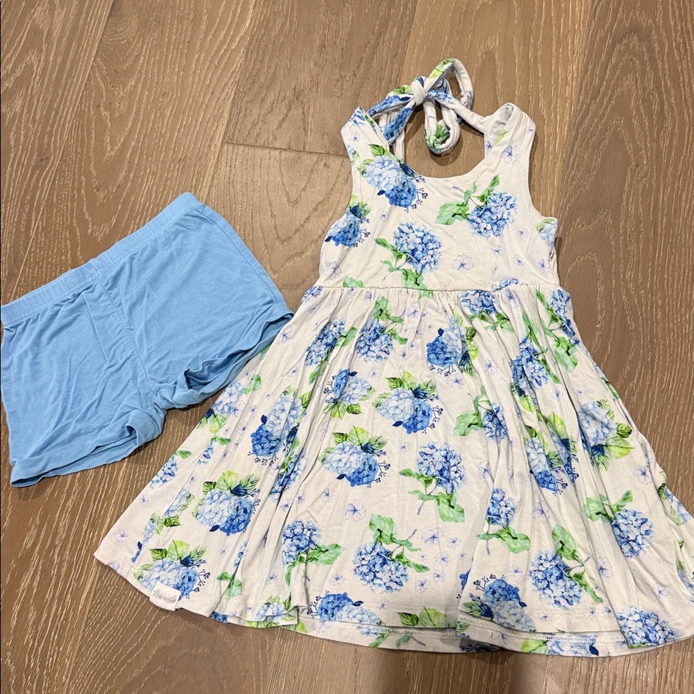 Twinflower dress/ tunic with bloomers